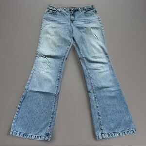 Vintage JNCO JEANS Women’s Juniors Size 13 Bootleg Denim Blue Made In USA Y2K